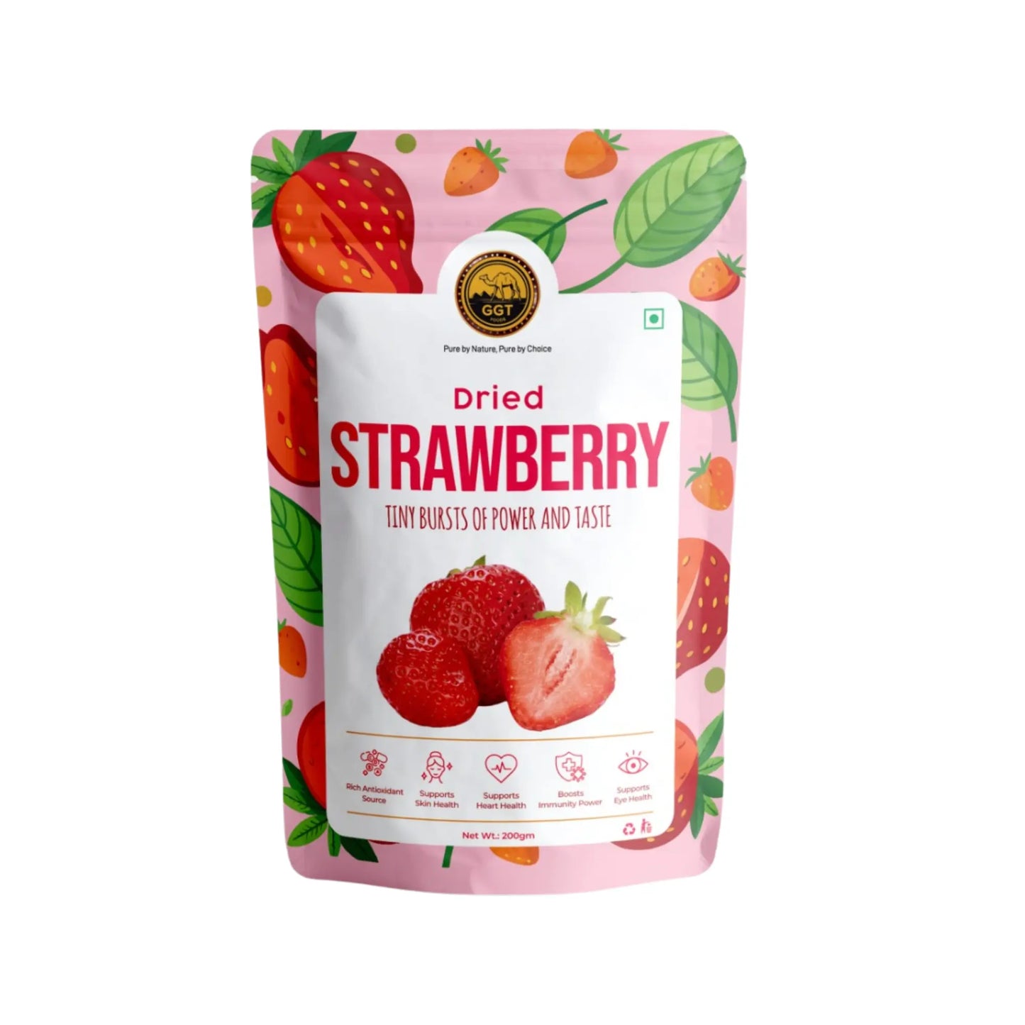 GGT Premium Dried Strawberry 200gm