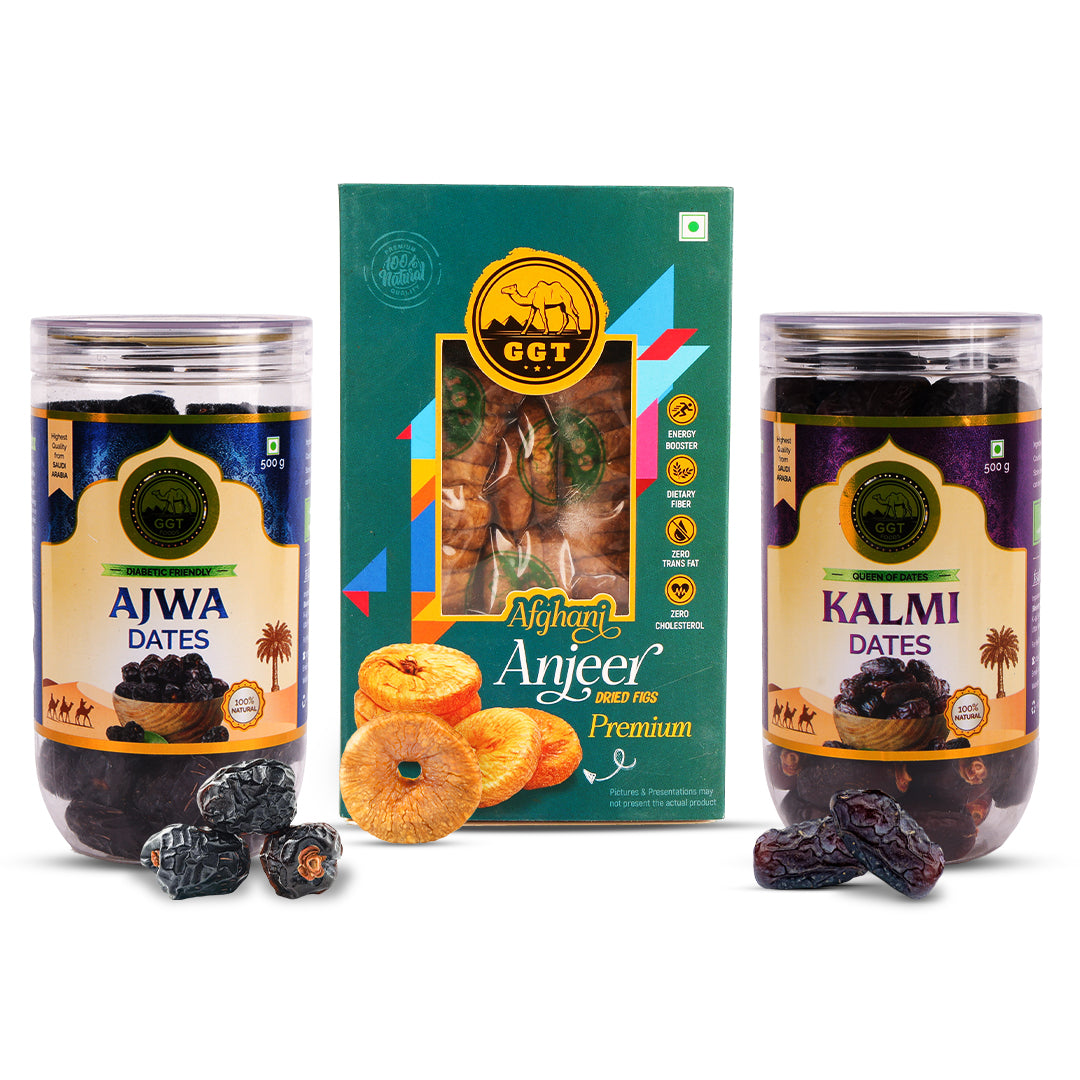 Premium Anjeer 250gm & Dates 500gm Deluxe Pack