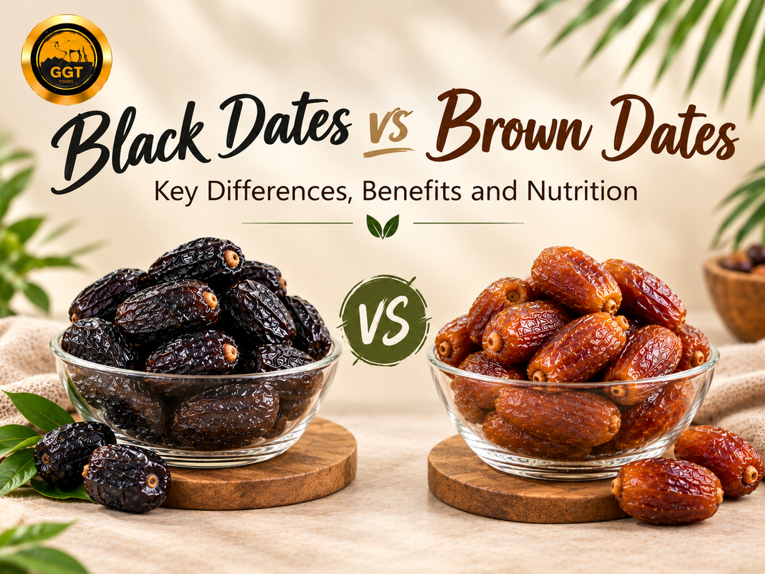Black Dates vs Brown Dates: Key Differences, Benefits and Nutrition