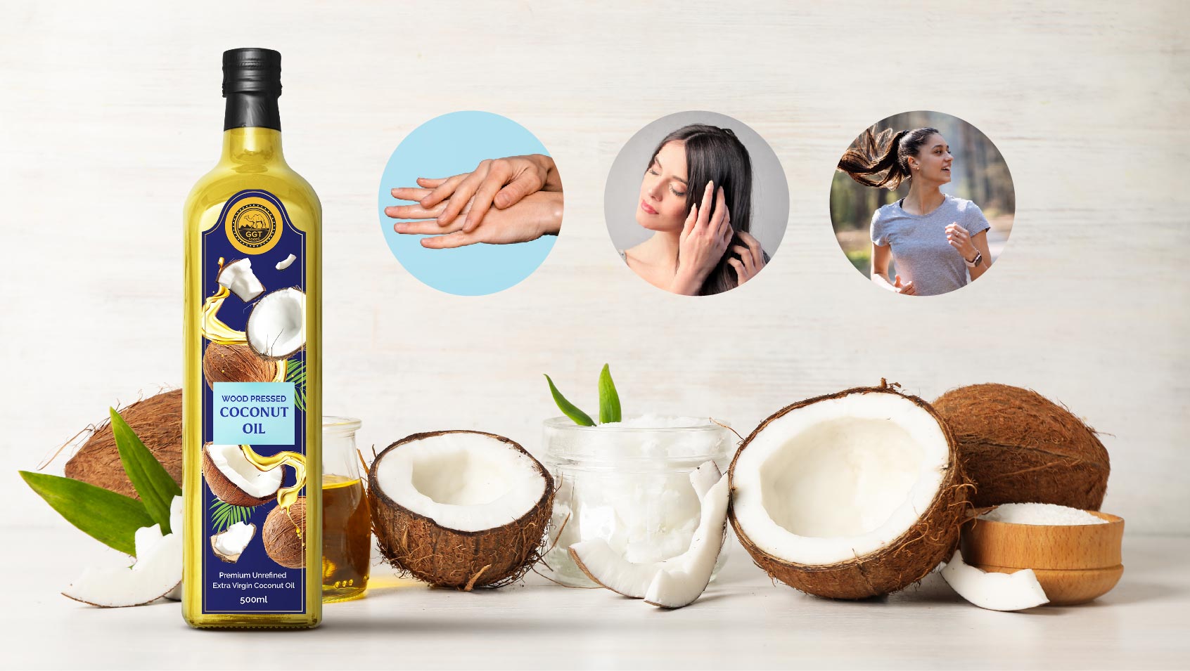 Top Benefits of Coconut Oil: A Natural Superfood for Skin, Hair & Health