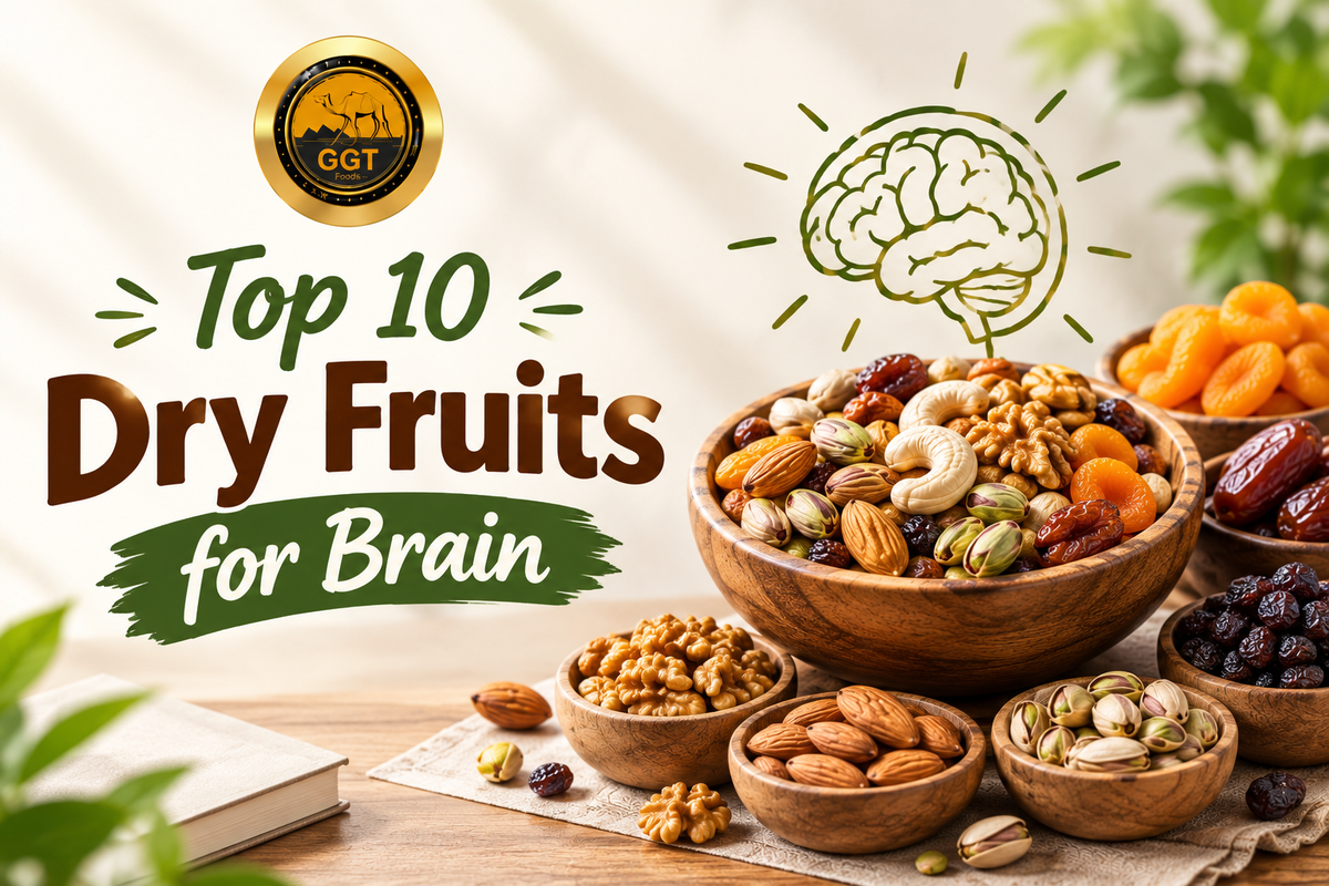 10 Dry Fruits for Brain