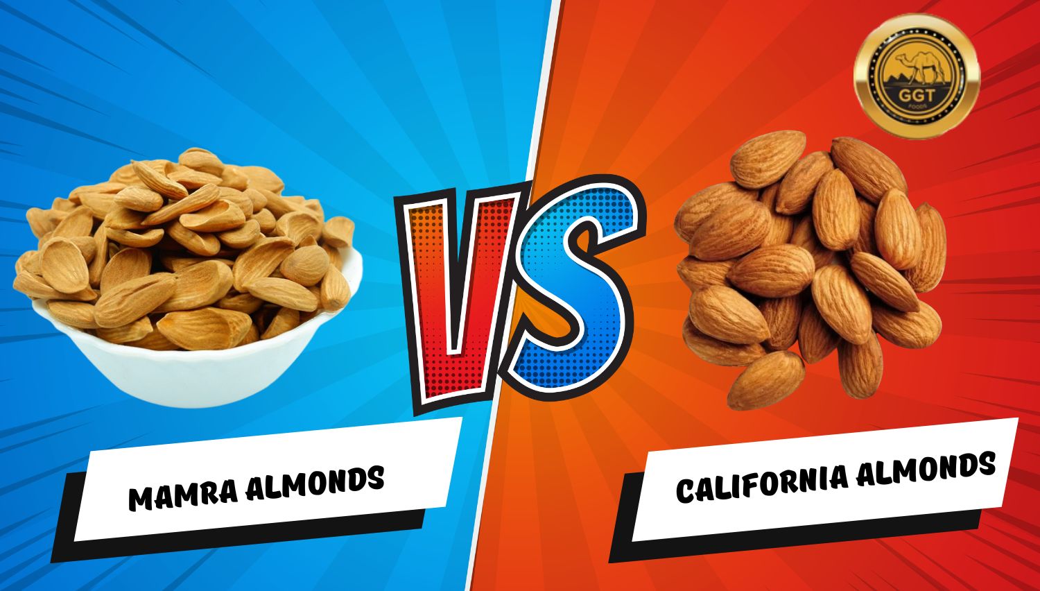 Mamra Almonds vs California Almonds
