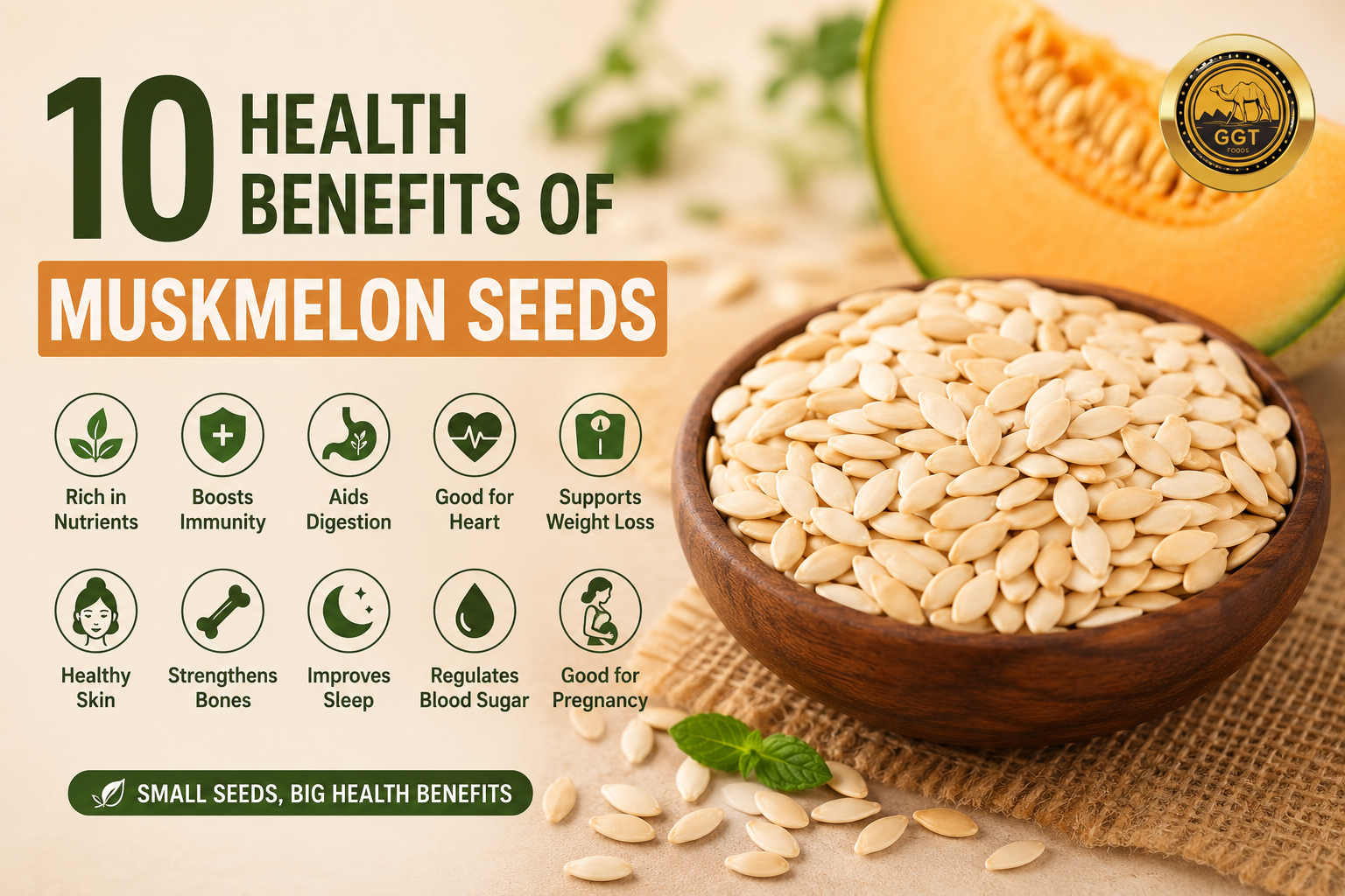 10 Health Benefits of Muskmelon Seed