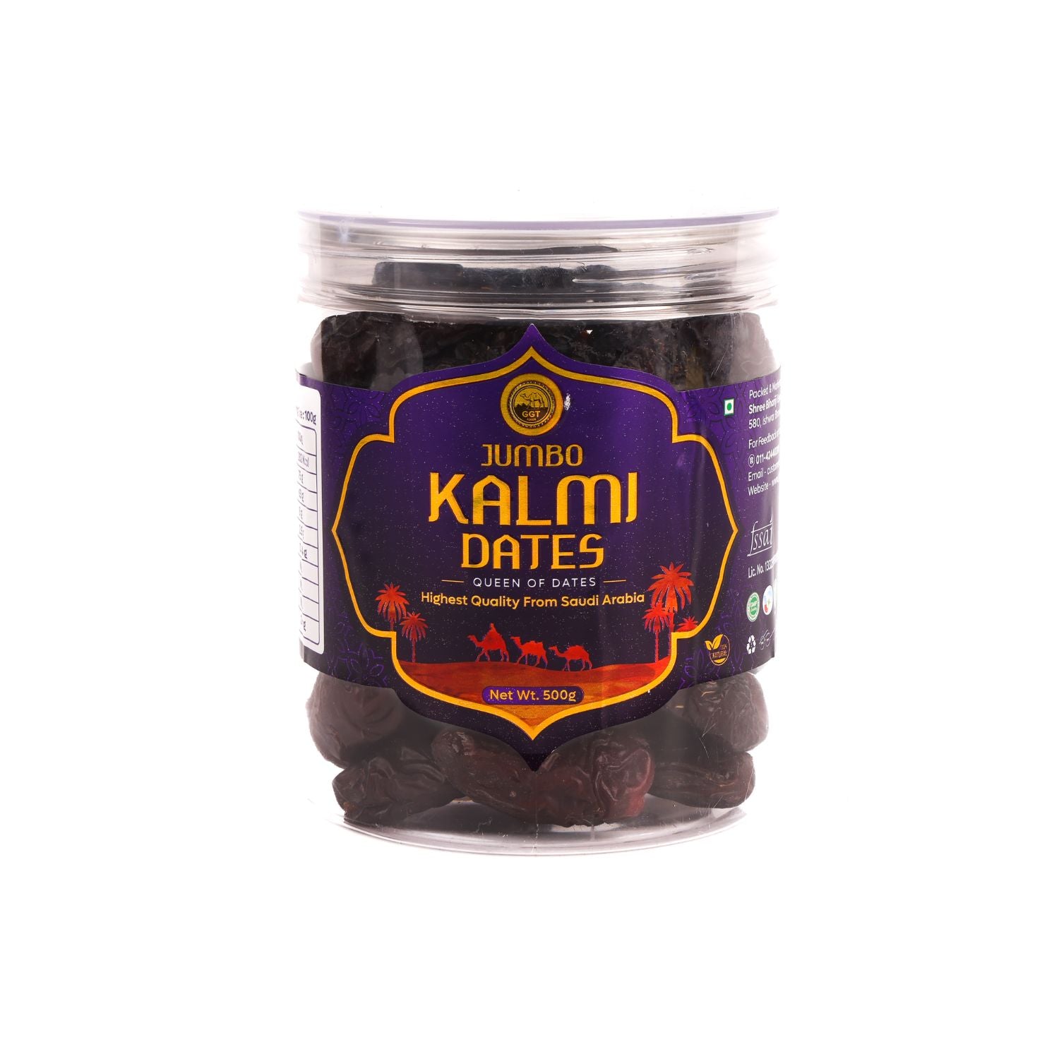 Tree Kalmi Buy Jumbo Size Kalmi Dates Online – 500g & 1kg Jar Packs | GGT Foods