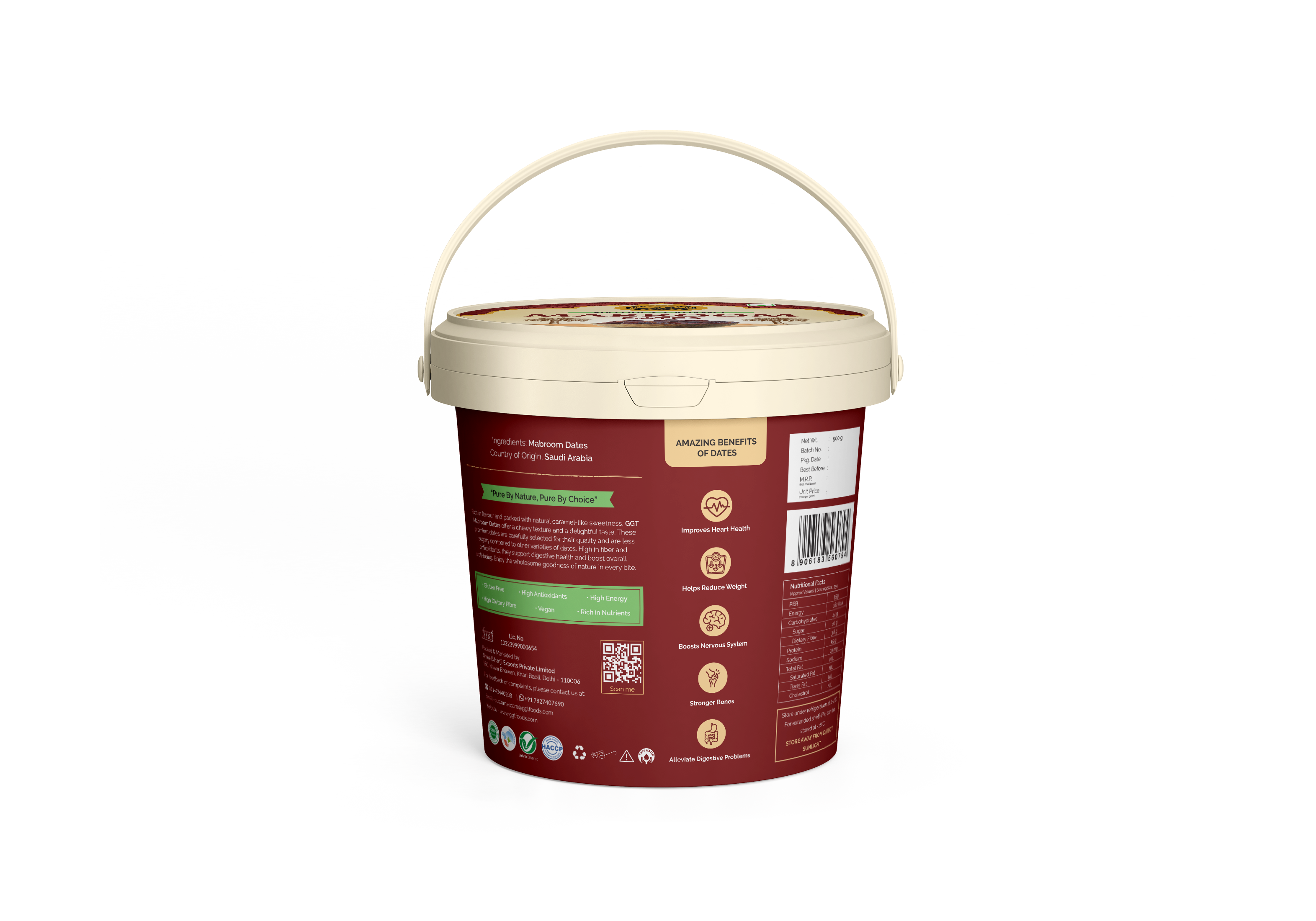 Mabroom Dates Bucket
