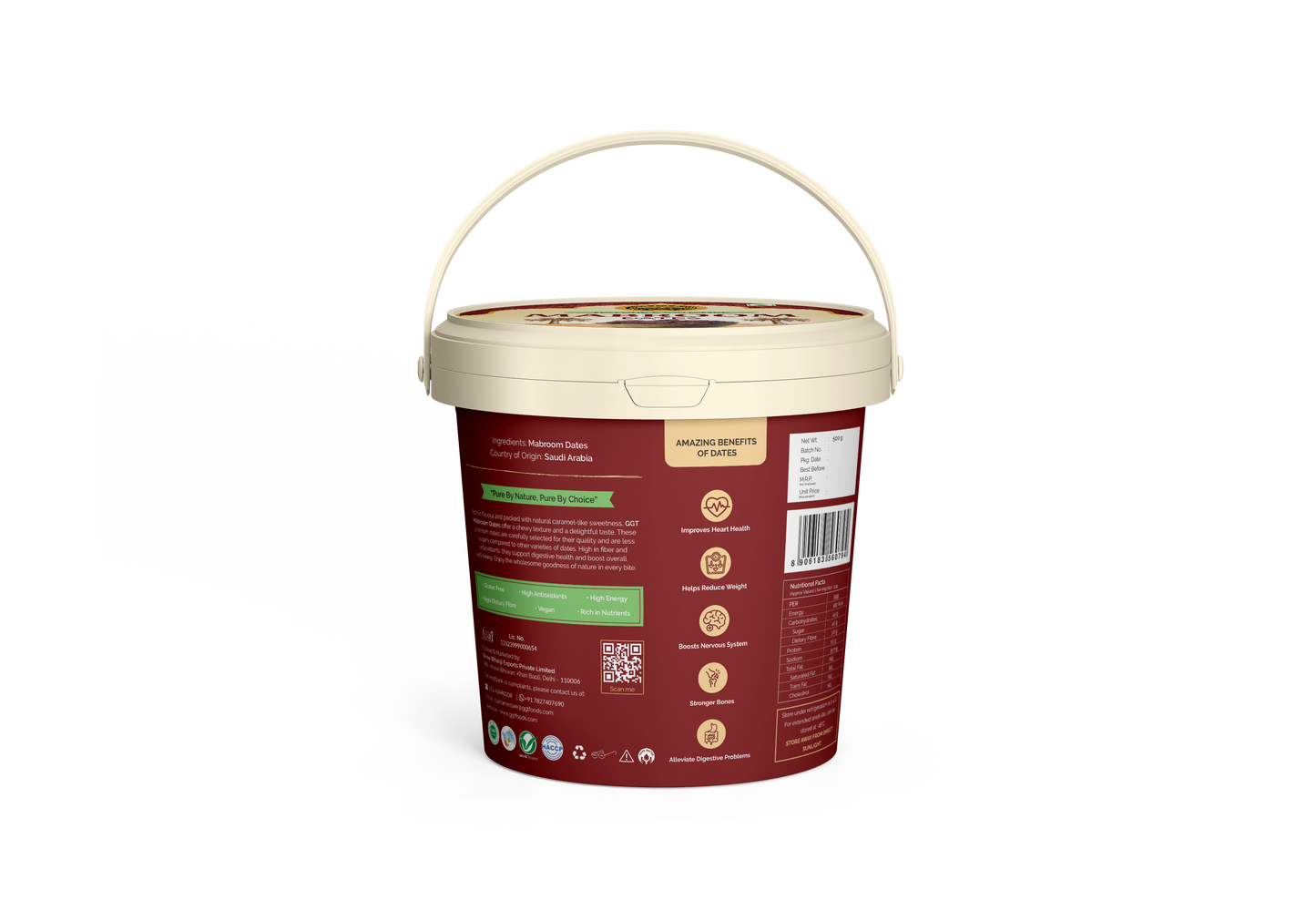 Mabroom Dates Bucket