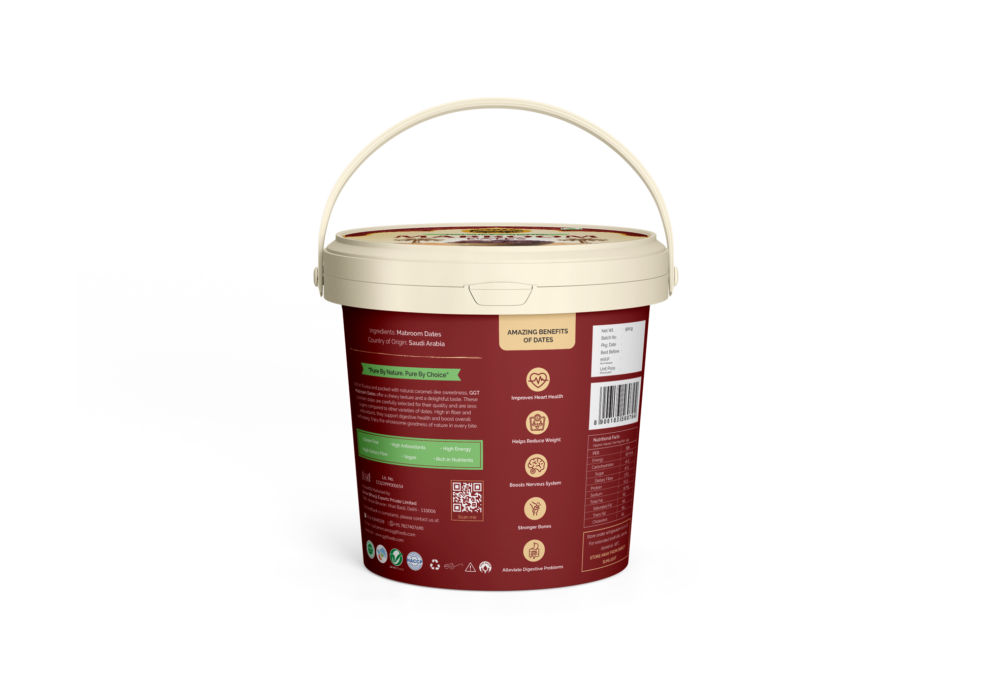 Mabroom Dates Bucket