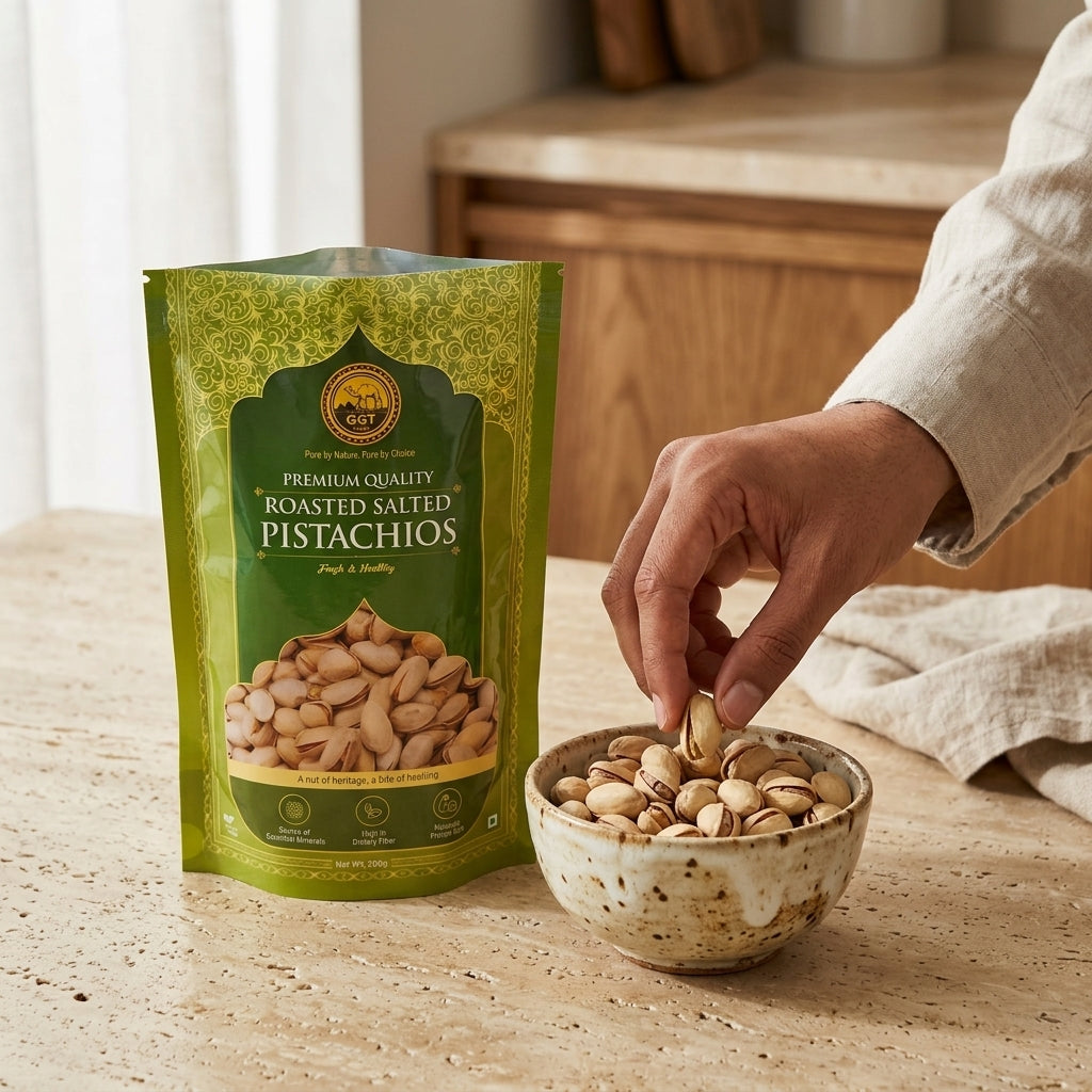 Roasted and Salted Pistachio – 200gm