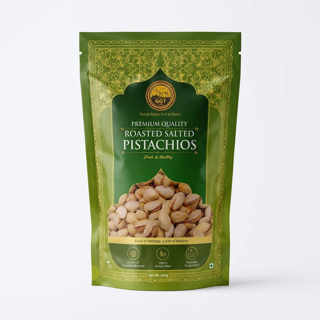 Roasted and Salted Pistachio – 200gm