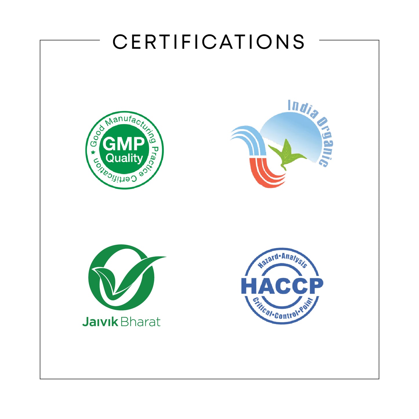 Quality Dry fruits Certification