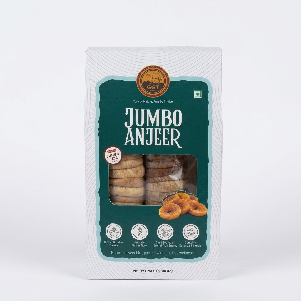 Jumbo Size Afghani Anjeer (Dried Figs)
